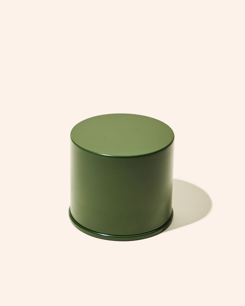 12oz twist metal candle tin & lid