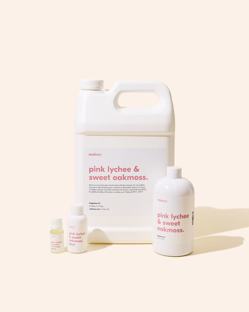 pink lychee & sweet oakmoss™ fragrance oil