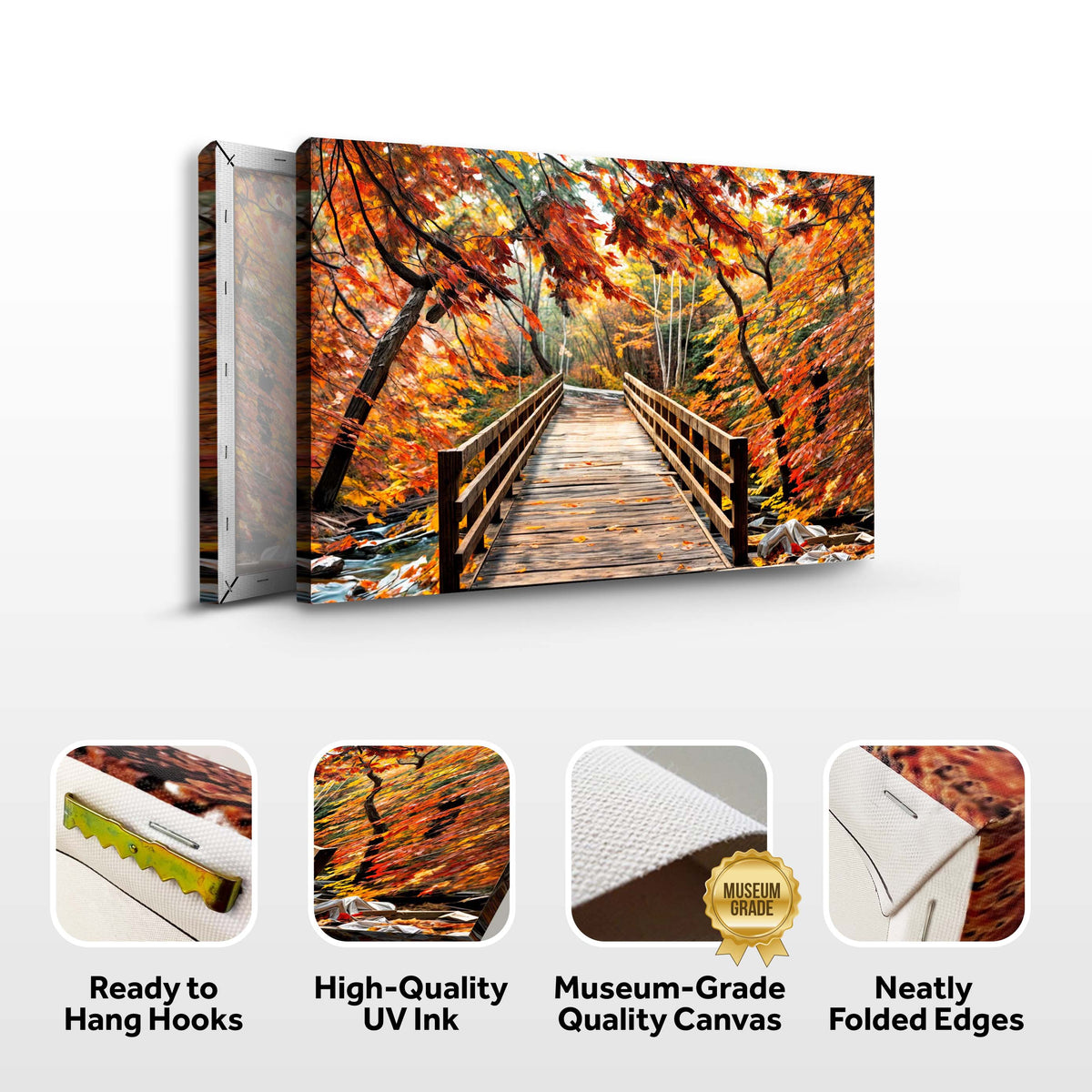 Crossing Autumn Wall Art