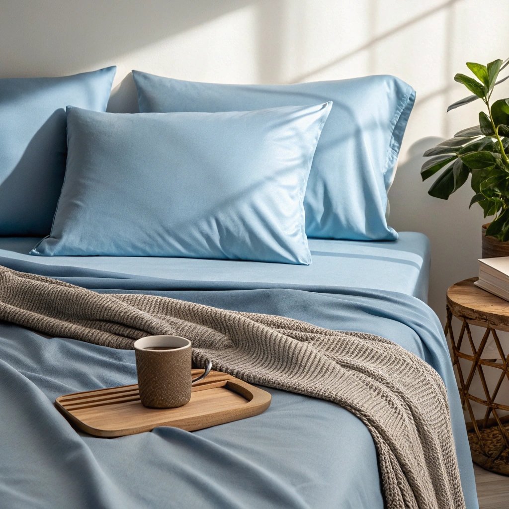 Copper-Infused Bamboo Sheet Set – Cooling, Deep Pocket, 330 Thread Count | Twin XL, Full, Queen, King & More