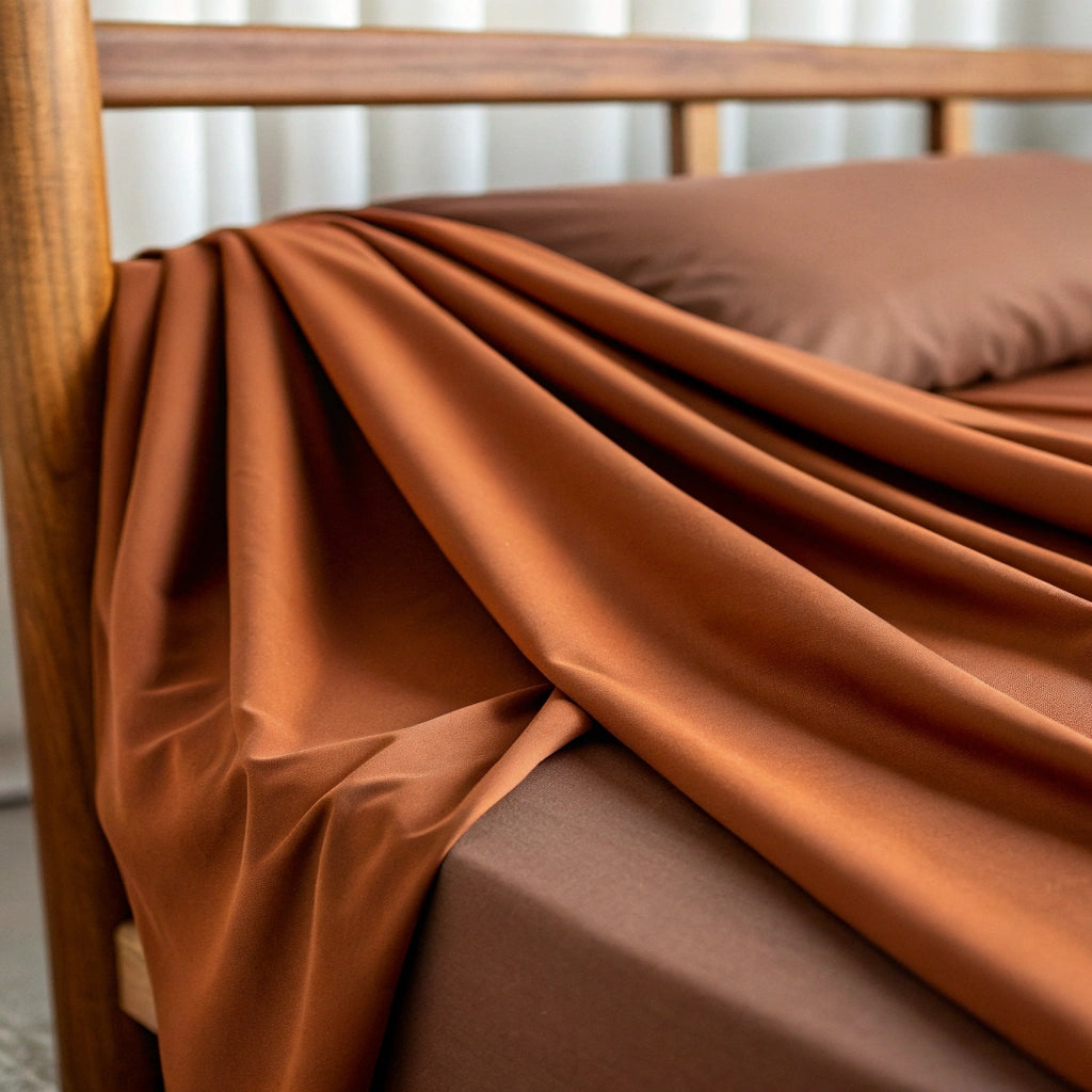 Copper-Infused Bamboo Sheet Set – Cooling, Deep Pocket, 330 Thread Count | Twin XL, Full, Queen, King & More