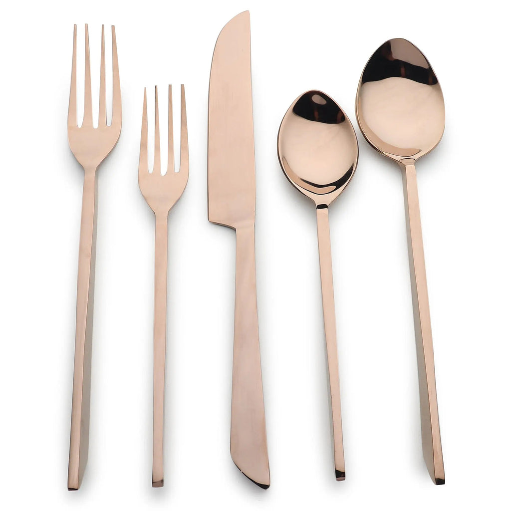Fairfax PVD 5 Pc. Flatware Set
