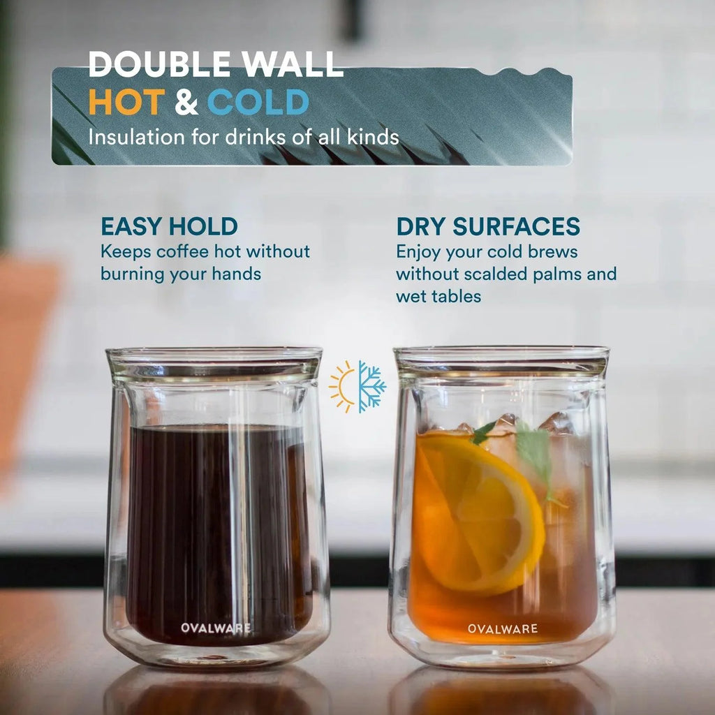 Double Wall Coffee Tasting Glass - 350mL/12oz