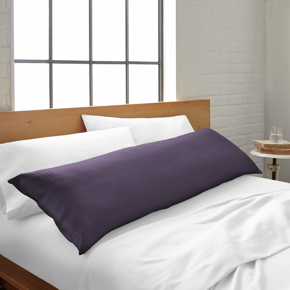 Bamboo Cooling Body Pillowcase – Breathable, Hypoallergenic, Side Sleeper & Pregnancy Support