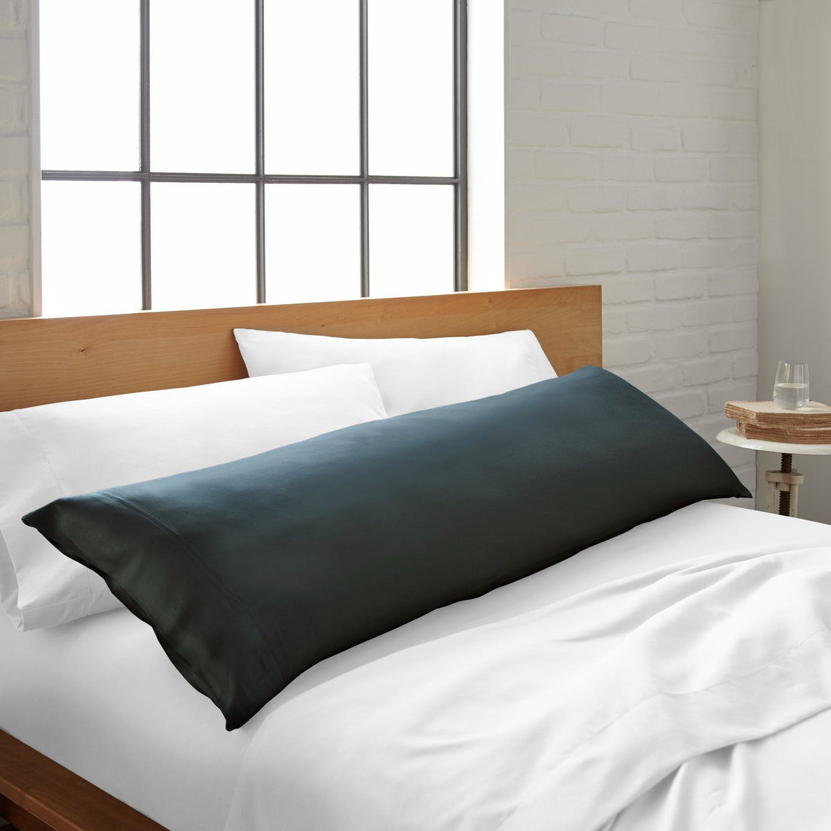 Bamboo Cooling Body Pillowcase – Breathable, Hypoallergenic, Side Sleeper & Pregnancy Support