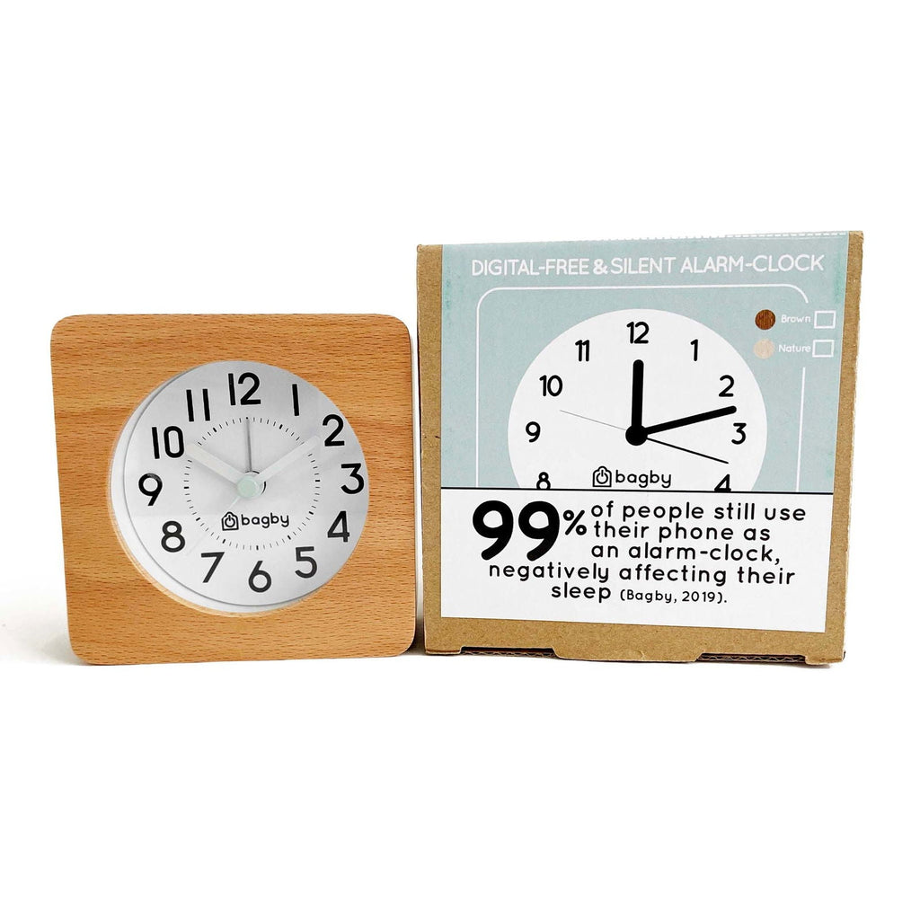 Bagby FARMHOUSE - Silent Alarm Clock