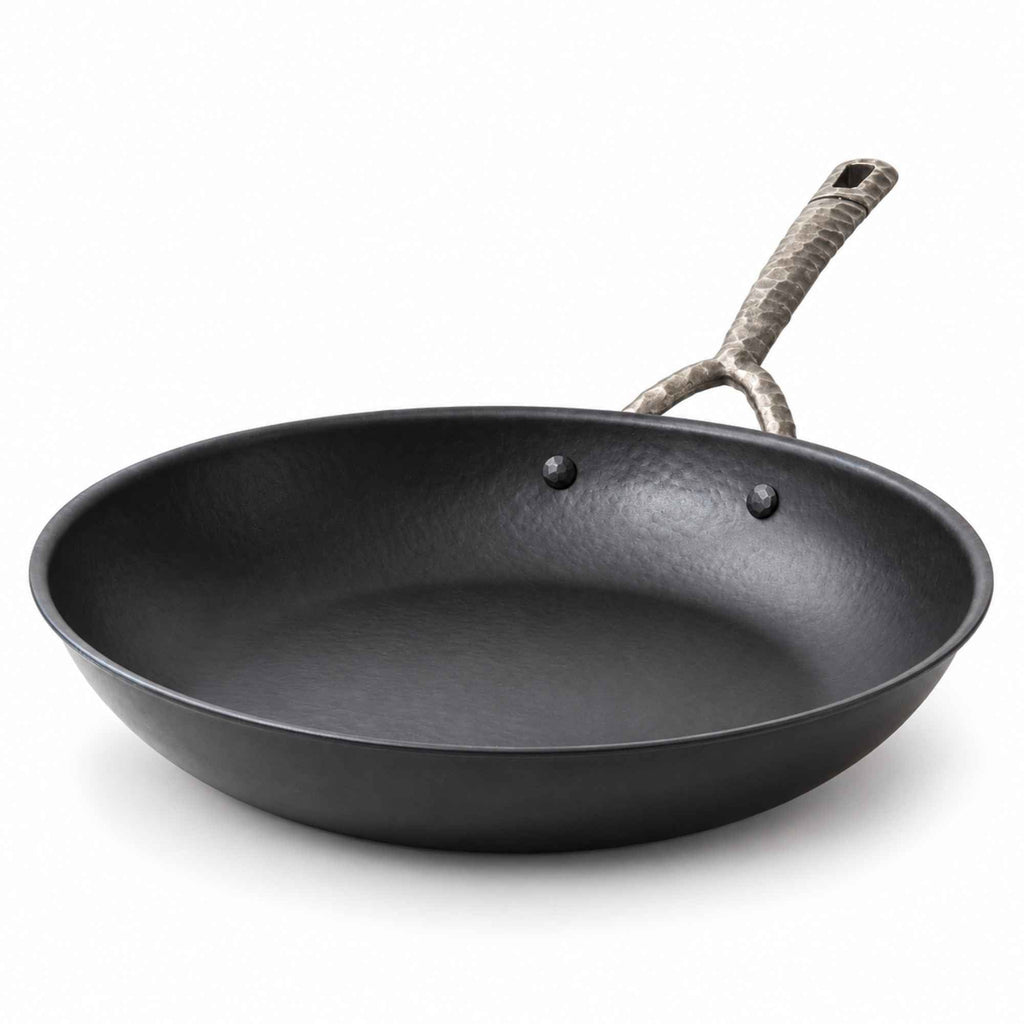 Hammered Carbon Steel Frying Pan