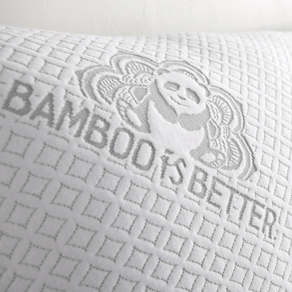 Adjustable Bamboo Cooling Pillow – Shredded Gel Memory Foam, Breathable Cover | Queen & King