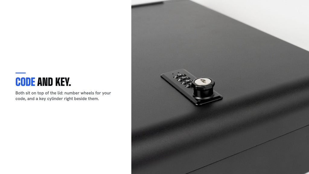 BoostedSafe Basic: Manual Combination Lock