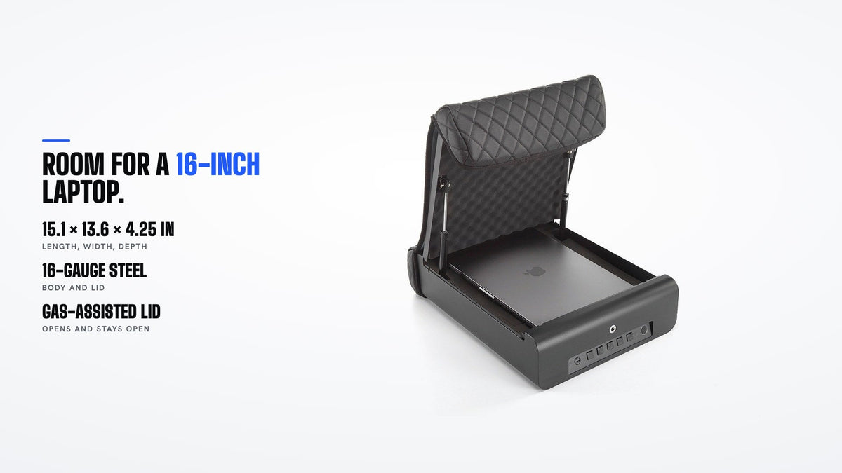 BoostedSafe Elite: Fingerprint, Key & Digital Combo