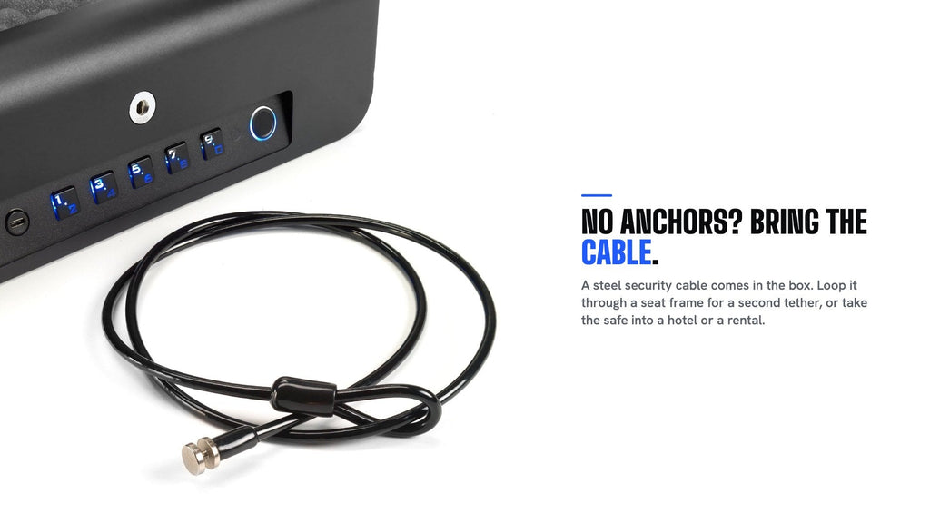 BoostedSafe Elite: Fingerprint, Key & Digital Combo