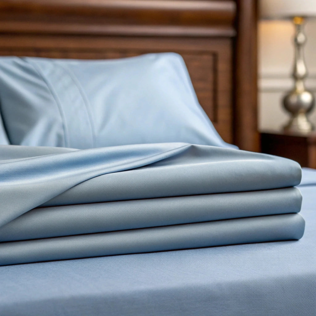 Copper-Infused Bamboo Sheet Set – Cooling, Deep Pocket, 330 Thread Count | Twin XL, Full, Queen, King & More