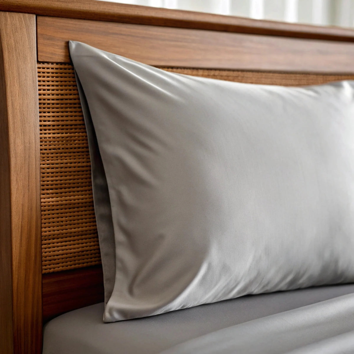 Copper-Infused Bamboo Pillowcase – Cooling & Hypoallergenic, 330 Thread Count | Queen & King