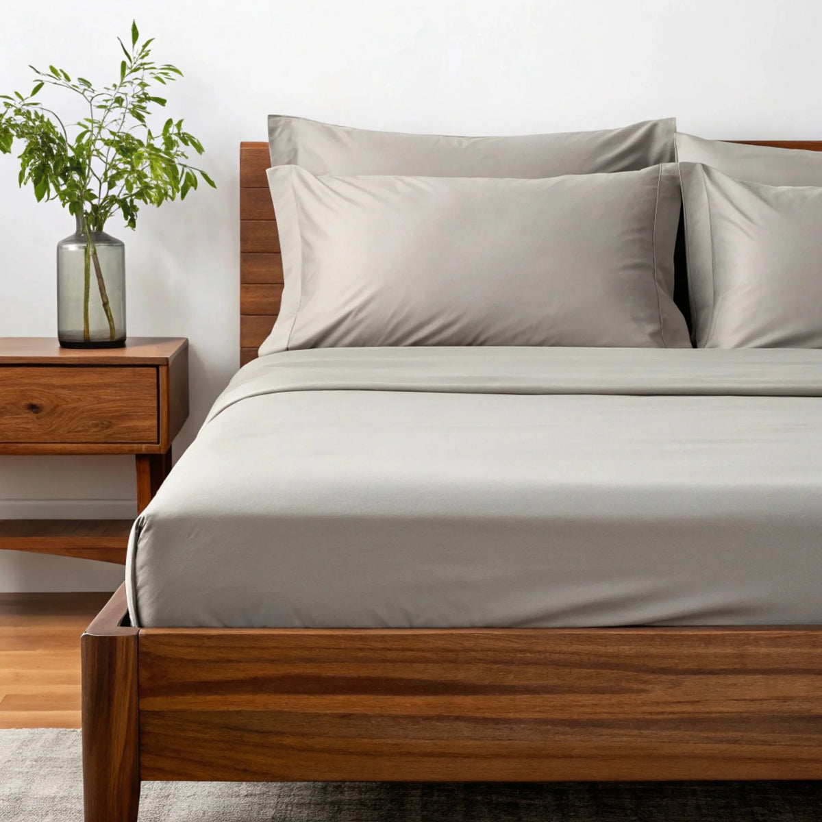 Copper-Infused Bamboo Sheet Set – Cooling, Deep Pocket, 330 Thread Count | Twin XL, Full, Queen, King & More