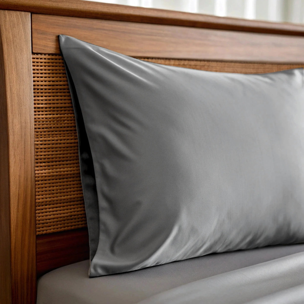 Copper-Infused Bamboo Pillowcase – Cooling & Hypoallergenic, 330 Thread Count | Queen & King
