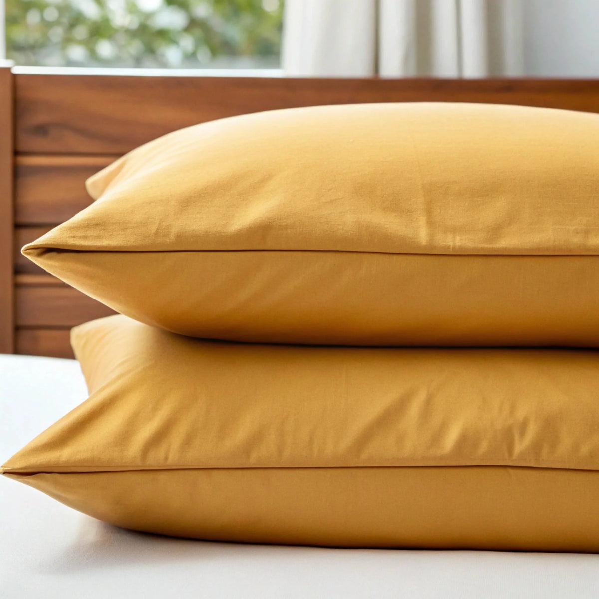 Copper-Infused Bamboo Pillowcase – Cooling & Hypoallergenic, 330 Thread Count | Queen & King