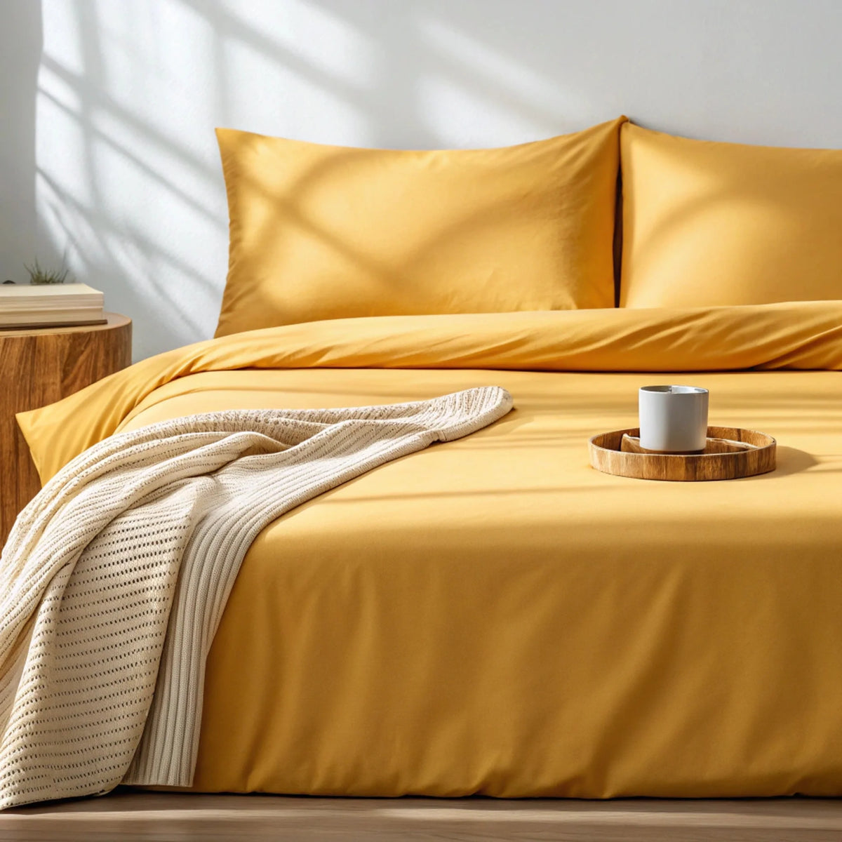 Copper-Infused Bamboo Sheet Set – Cooling, Deep Pocket, 330 Thread Count | Twin XL, Full, Queen, King & More