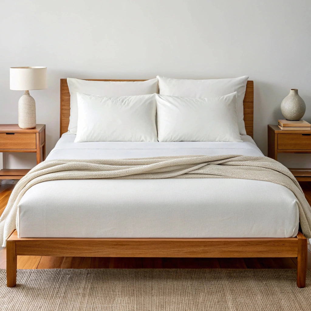 Copper-Infused Bamboo Sheet Set – Cooling, Deep Pocket, 330 Thread Count | Twin XL, Full, Queen, King & More