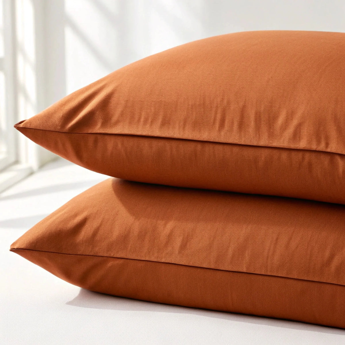 Copper-Infused Bamboo Pillowcase – Cooling & Hypoallergenic, 330 Thread Count | Queen & King