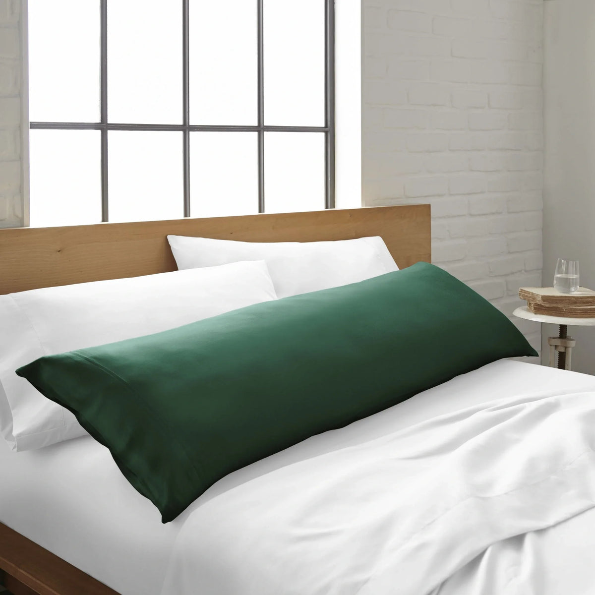 Bamboo Cooling Body Pillowcase – Breathable, Hypoallergenic, Side Sleeper & Pregnancy Support