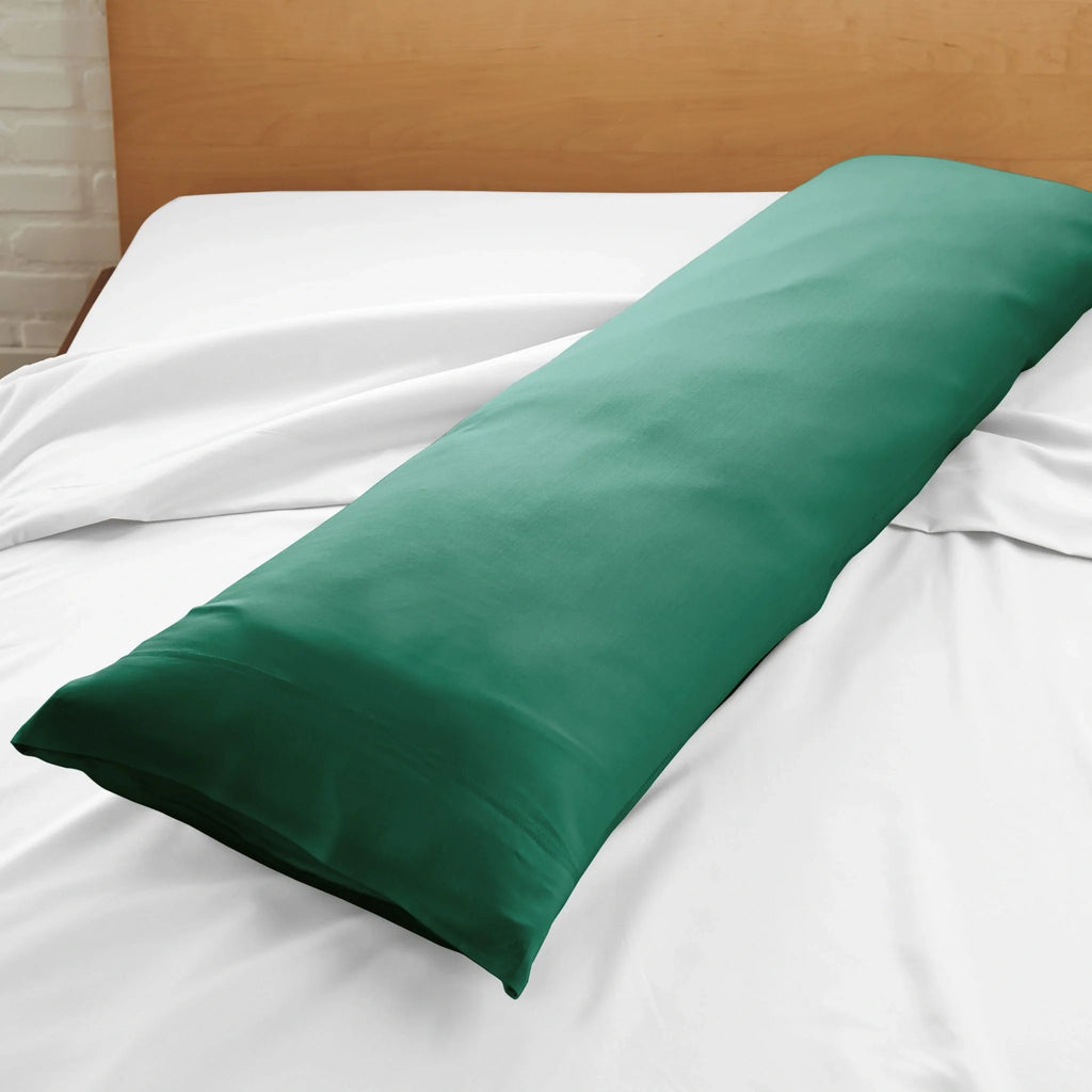 Bamboo Cooling Body Pillowcase – Breathable, Hypoallergenic, Side Sleeper & Pregnancy Support