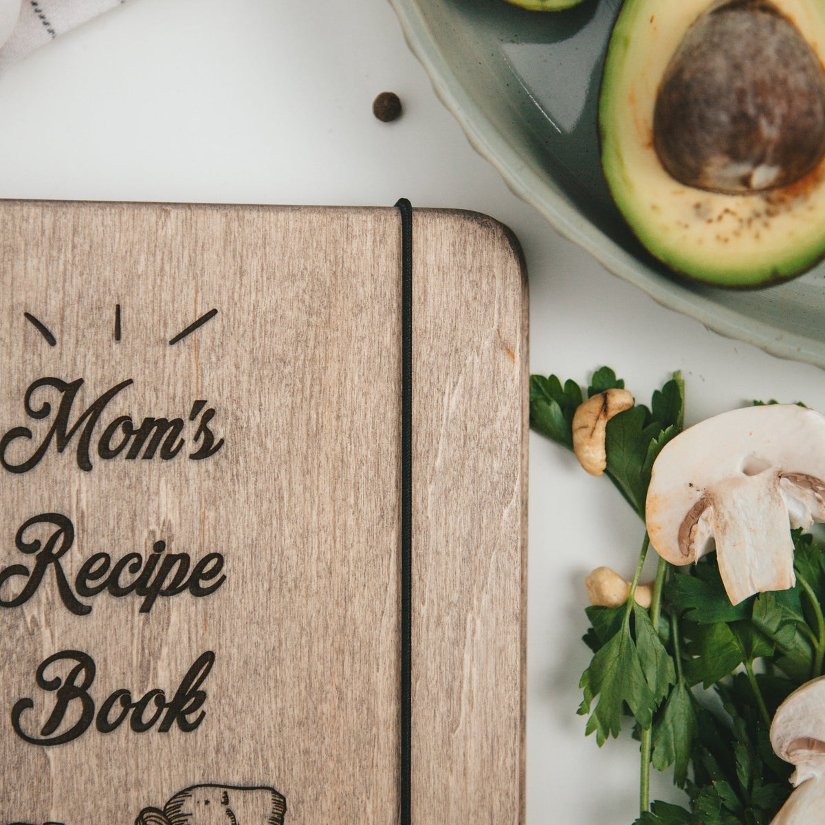 Recipe Book Basket