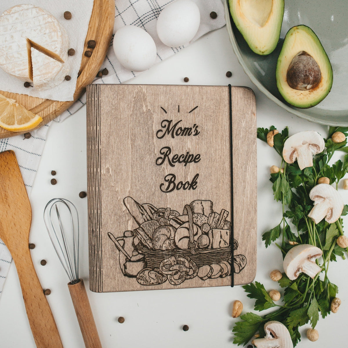 Recipe Book Basket