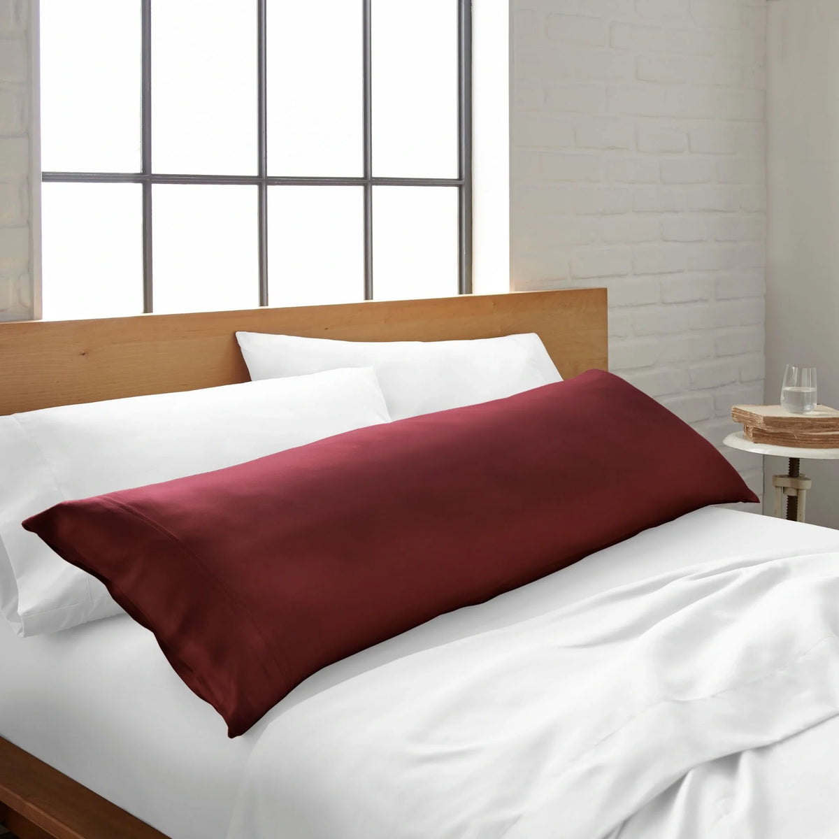 Bamboo Cooling Body Pillowcase – Breathable, Hypoallergenic, Side Sleeper & Pregnancy Support