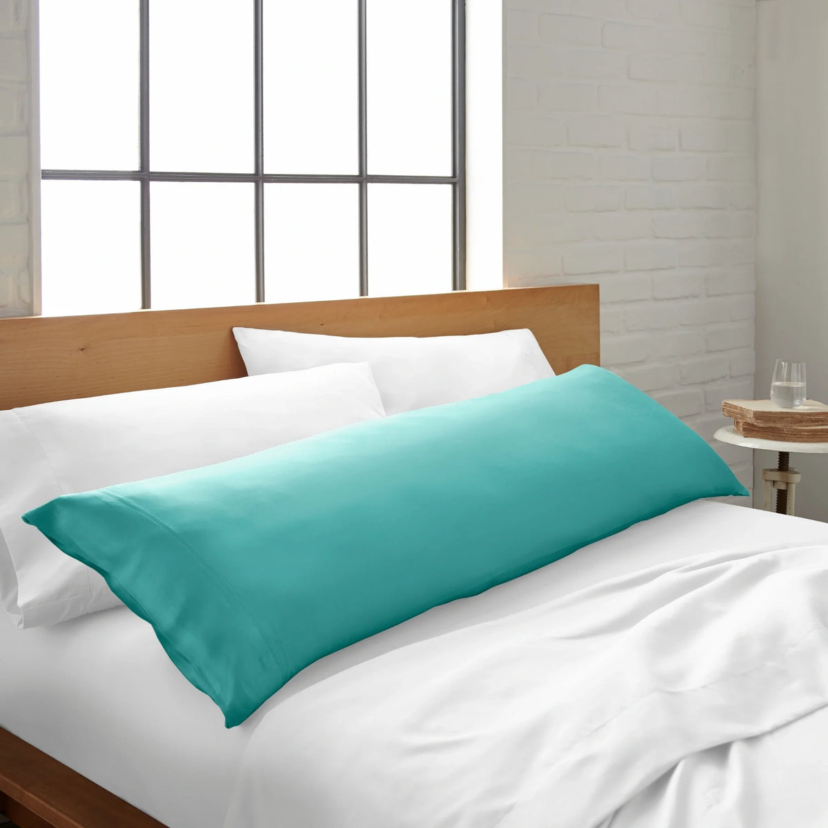 Bamboo Cooling Body Pillowcase – Breathable, Hypoallergenic, Side Sleeper & Pregnancy Support