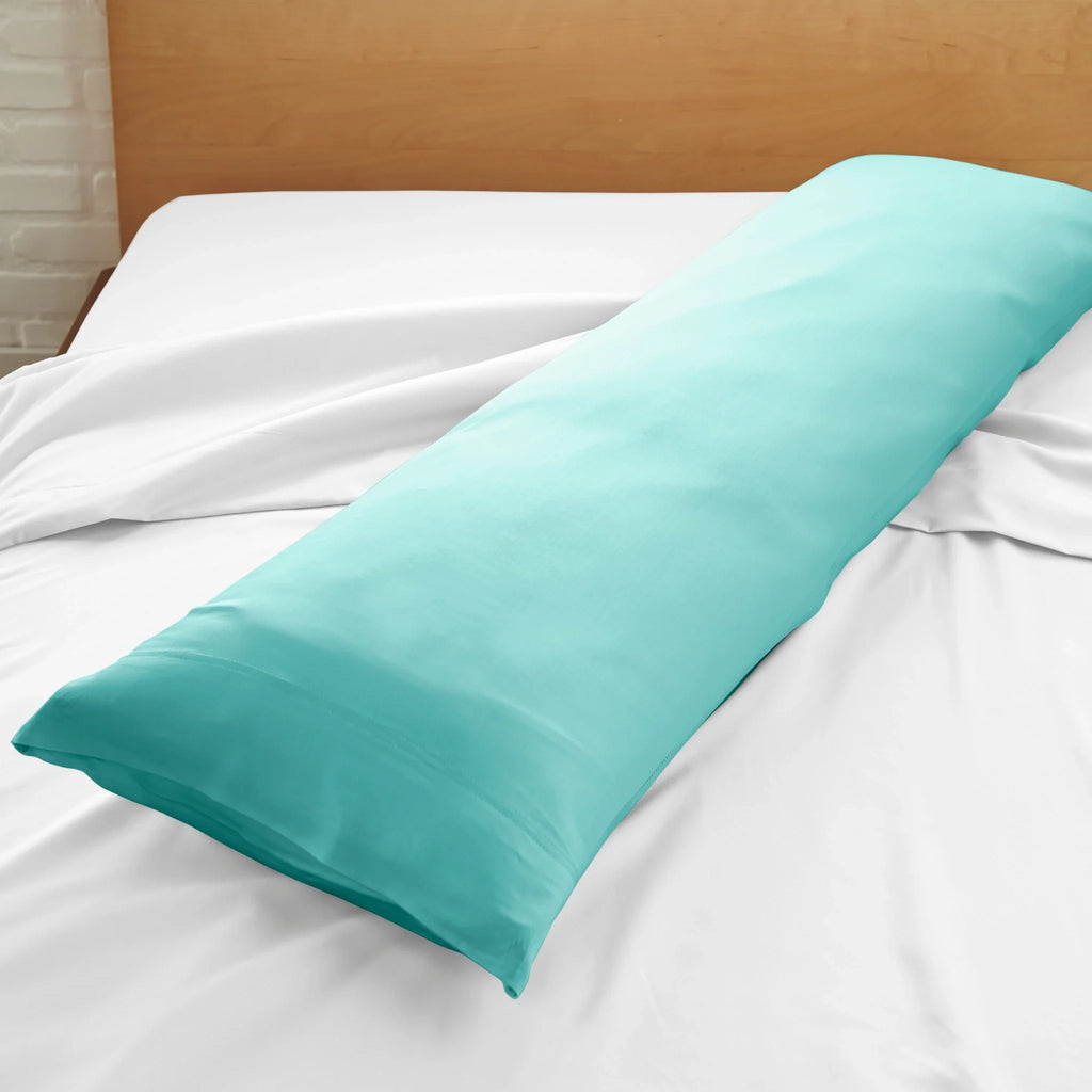 Bamboo Cooling Body Pillowcase – Breathable, Hypoallergenic, Side Sleeper & Pregnancy Support